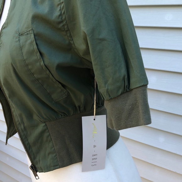 NWT Ali & kris olive jacket - Picture 4 of 5